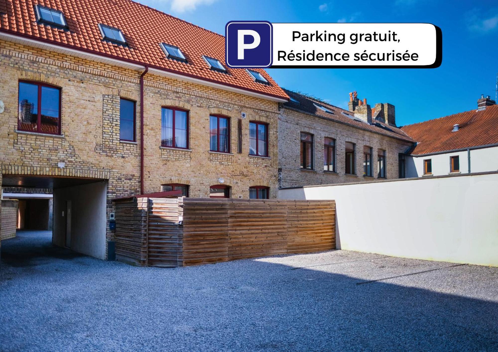 Studio En Plein Centre De Saint-Omer - A 5 Min De La Gare, Parking Gratuit سانت-أومير المظهر الخارجي الصورة